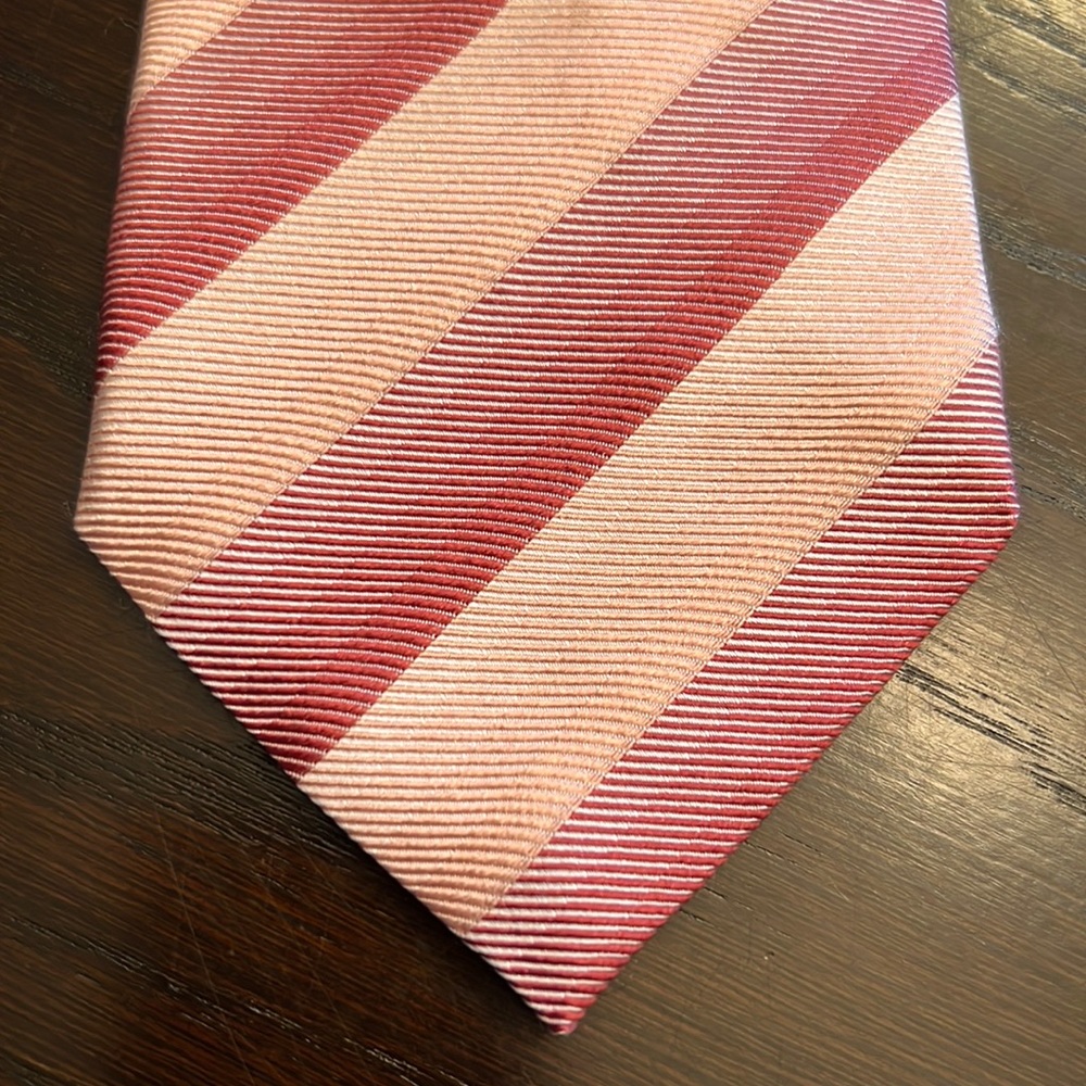 Armani Collezioni Multi-Color Pink Silk Tie